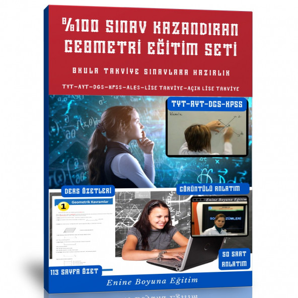 Yüzde Yüz Kazandıran Geometri Eğitim Seti ürün görseli 1