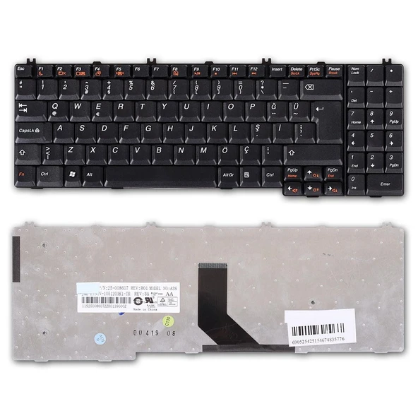 Lenovo B560, G550 G555 Notebook Klavyesi - TR - Resim 2