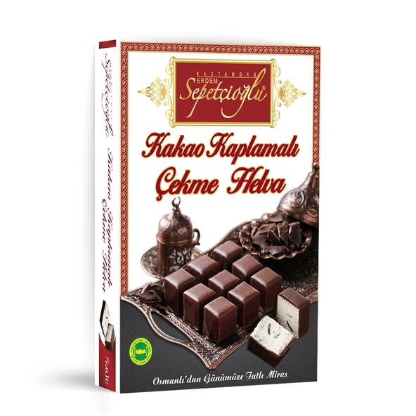 Kakao Kaplamalı Çekme Helva 160G ürün görseli 1
