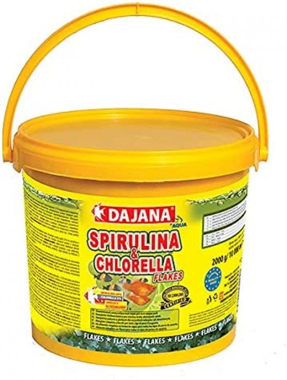 Dajana Spirulina Chlorella Flakes 50gr poşette Skt: 05/2027 ürün görseli 1
