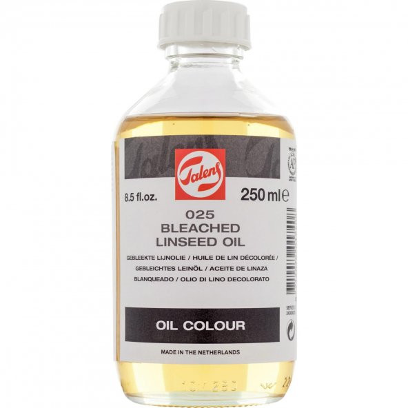 TALENS LINSEED OIL BLEACHED 025 250 ML (AĞARTILMIŞ KETEN YAĞI) ürün görseli 1
