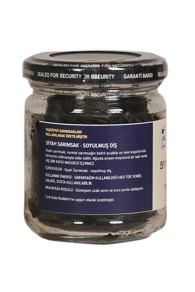 DİŞ SİYAH SARIMSAK 90G - Resim 2
