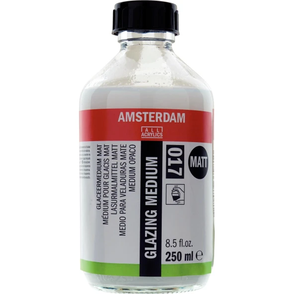 AMSTERDAM GLAZING MEDIUM MATT 017 250ML ürün görseli 1