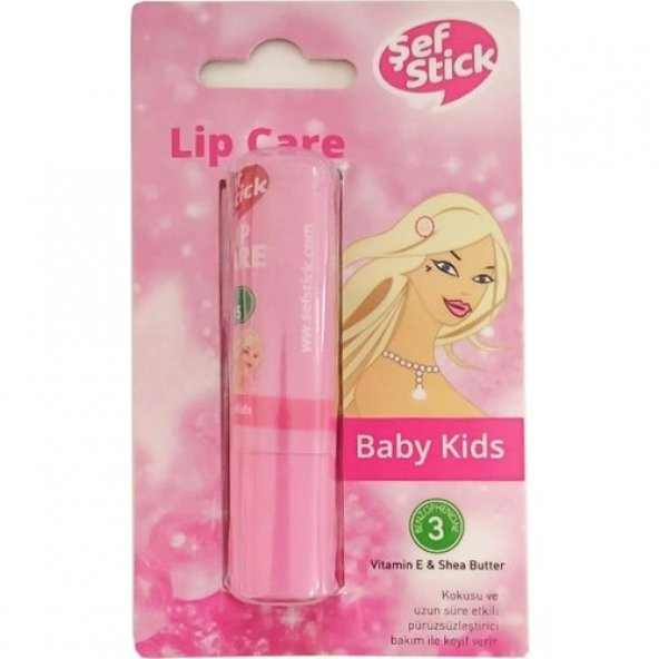 Şef Stick Lip Care Dudak Koruyucu Baby Kids ürün görseli 1