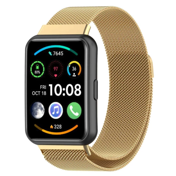 Huawei Watch Fit 2 KRD-01 Metal Kordon - Resim 2