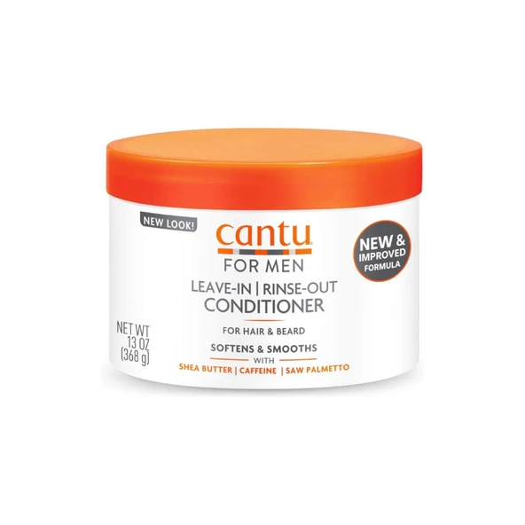 Cantu Kıvırcık ve Dalgalı Saçlar İçin Leave-in Contidioner Erkeklere Özel Durulanmayan Saç Kremi 370 gr ürün görseli 1