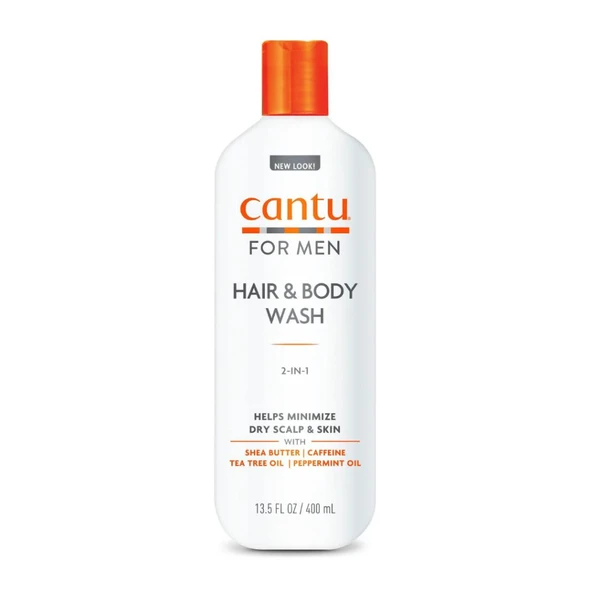Cantu Men’s 2 in 1 Erkeklere Özel Saç ve Vücut Yıkama Jeli (Şampuan + Duş Jeli) ürün görseli 1