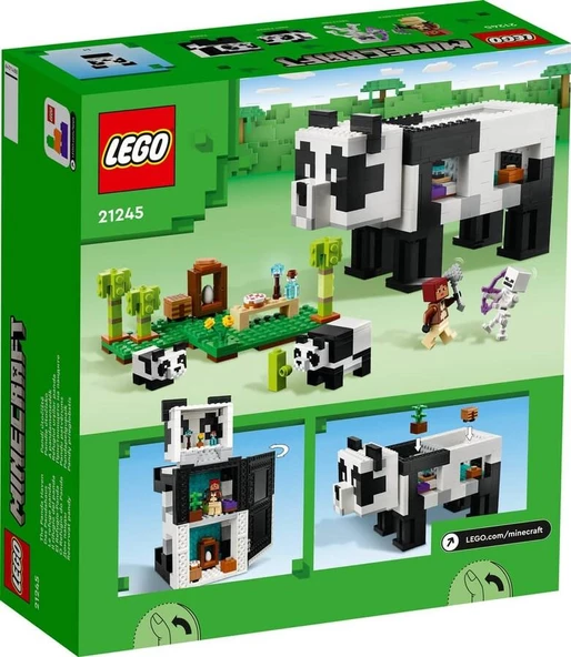 LEGO Minecraft 21245 The Panda Haven - Resim 2