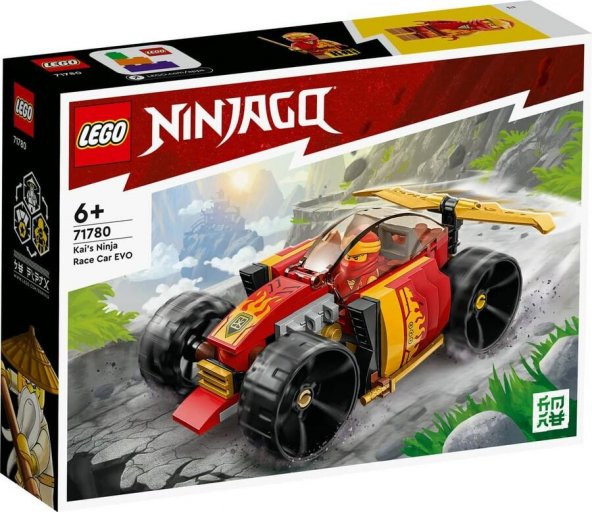 Lego Ninjago 71780 Kais Ninja Race Car Evo ürün görseli 1