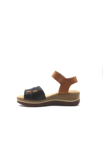 Venüs 2313402 Kadın Deri Sandalet - Resim 12