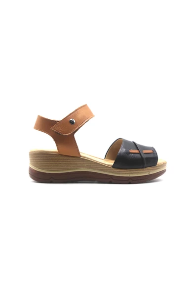 Venüs 2313402 Kadın Deri Sandalet - Resim 10