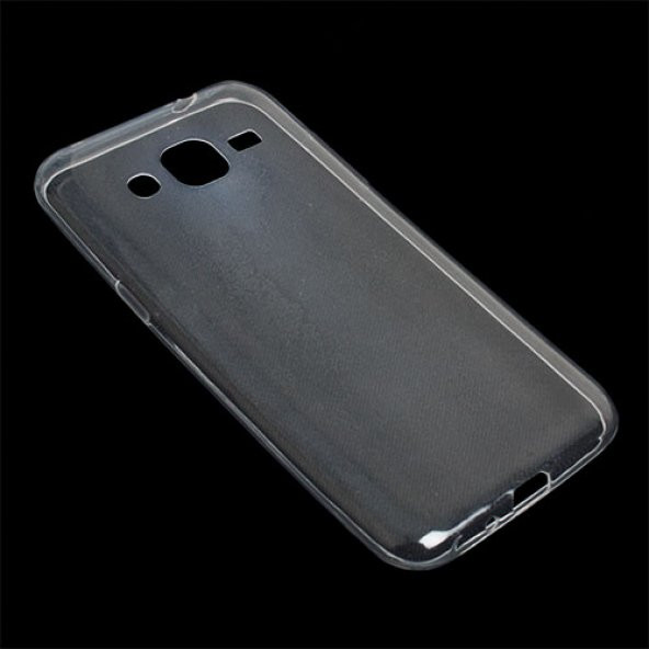 Samsung Galaxy J2 (2015) Kılıf İnce Silikon - Beyaz ürün görseli 1