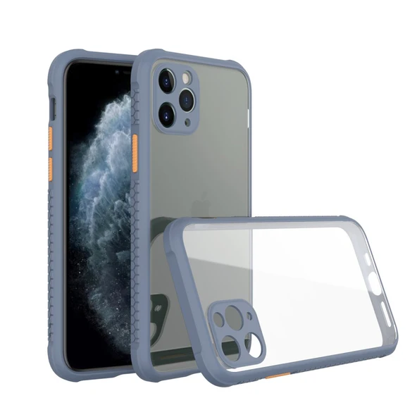 Apple iPhone 11 Pro Max Life Silikon Kılıf - Mavi ürün görseli 1