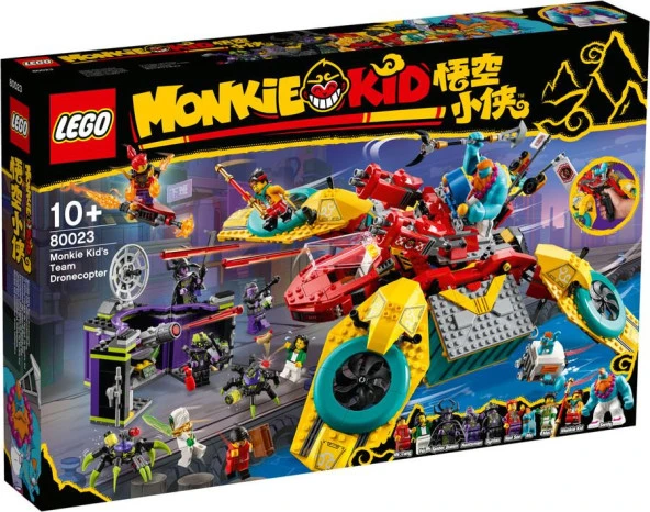 LEGO Monkie Kid 80023 Monkie Kid's Team Dronecopter ürün görseli 1