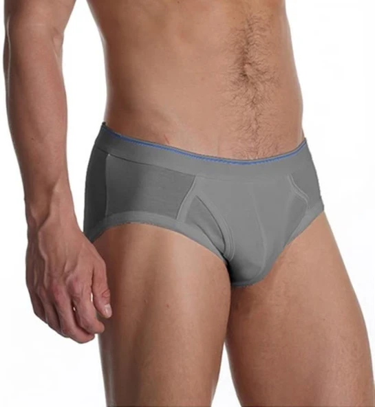 Çift Kaplan Elastanlı Erkek Slip Külot 887 - Resim 2