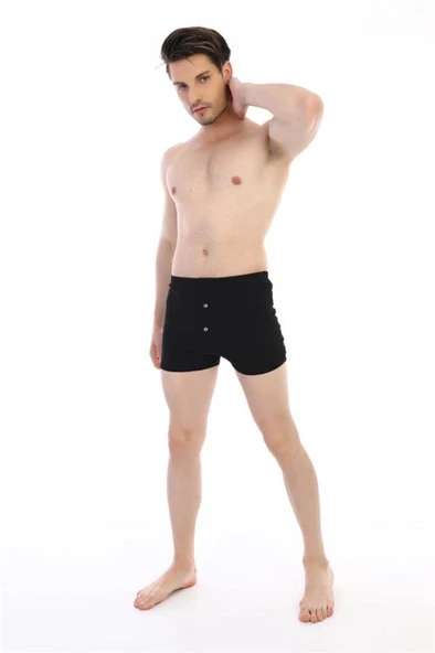 Çift Kaplan Erkek Elastanlı Spor Külot Boxer 800 - Resim 2