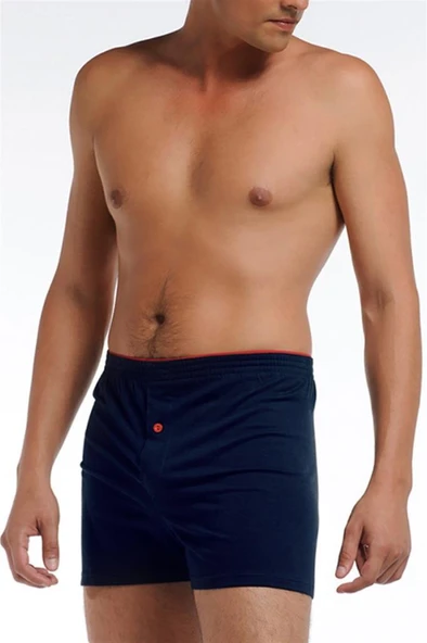 Çift Kaplan Erkek Pamuklu Penye Boxer 805 - Resim 7