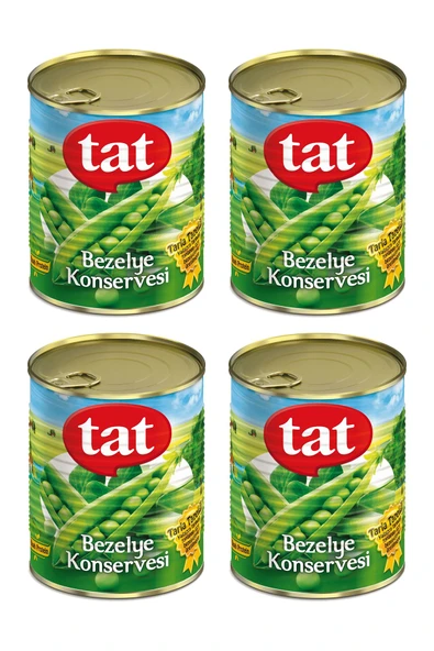 Tat Bezelye Konserve 830 gr 4 Adet ürün görseli 1