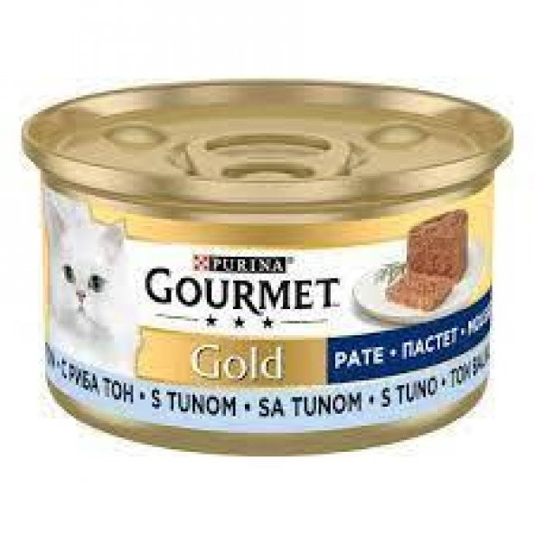 Gourmet Gold Kıyılmış Ton Balıklı Kedi Konservesi 85 Gr ürün görseli 1