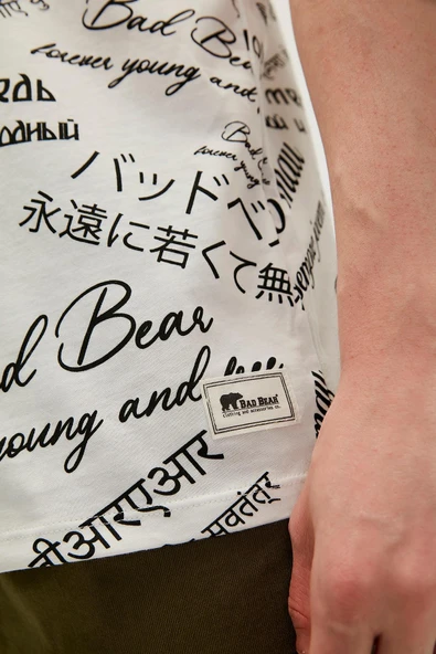 Bad Bear 21.01.07.031-C04 Language Erkek Tişört - Resim 2