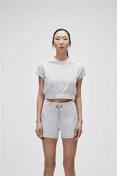 Bad Bear 21.03.12.001-C19 Emma Crop Kadın Sweatshirt ürün görseli 1