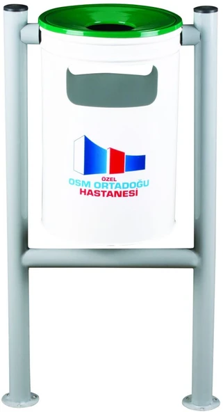 H Tipi Açık Alan Çöp Kutusu ürün görseli 1