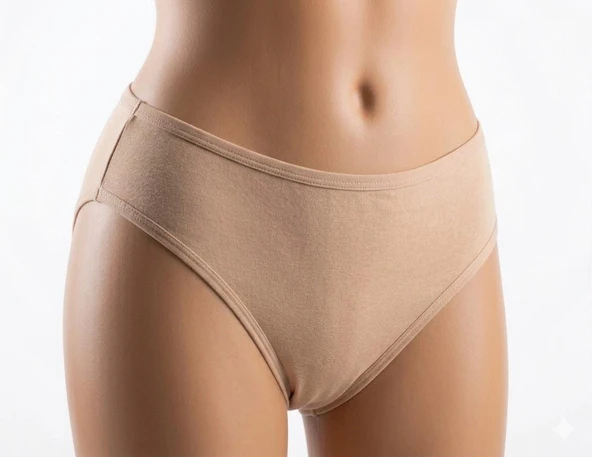 İmer Kadın Modal Düz Bikini Külot 124 - Resim 3