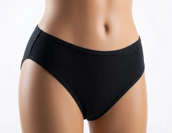 İmer Kadın Modal Düz Bikini Külot 124 - Resim 2
