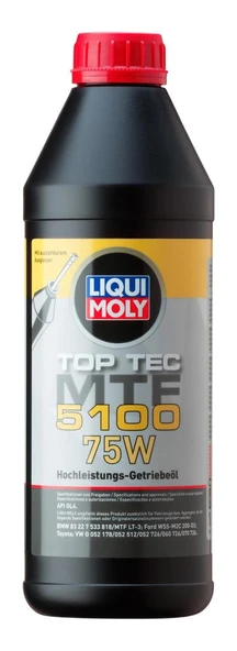 Liqui Moly Top Tec 5100 75w Şanzıman Yağı 1 Lt. 21687 ürün görseli 1