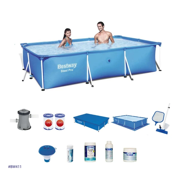 Prefabrik Havuz Seti Bw411 56404 ürün görseli 1