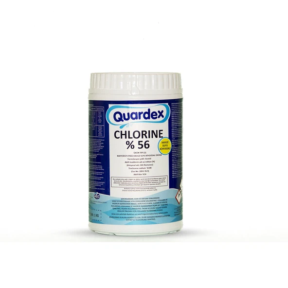 Bestway İntex Havuzlarla Uyumlu Quardex 1Kg Tablet Klor 56 Granül ürün görseli 1
