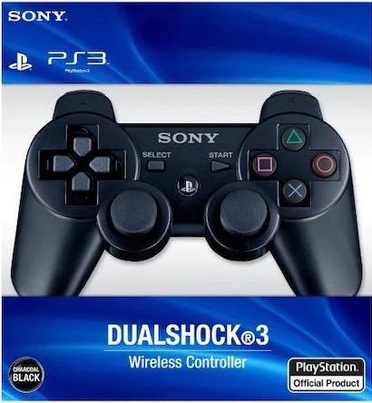 SONY PLAYSTATİON 3 OYUN KOLU JOYSTİCK DS3 DUALSHOCK 3 PS3 KOL SIFIR KUTUSUNDA STOKTAN ÜCRETSİZ KARGO ürün görseli 1