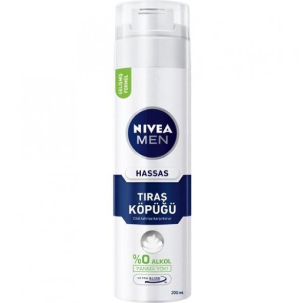 Nivea Men Hassas Tıraş Köpüğü 200 ml ürün görseli 1