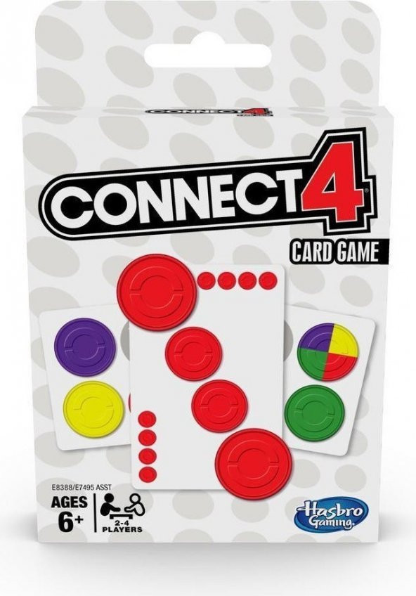 Hasbro Gaming Connect 4 Kart Oyunu E7495 E8388 Lisanslı Ürün ürün görseli 1