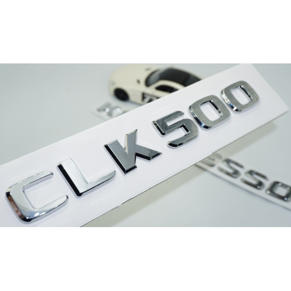 DK Tuning CLK500 Kompressor Bagaj Krom ABS Yazı Logo Benz İle Uyumlu ürün görseli 1
