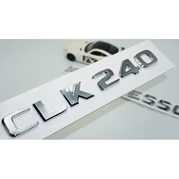 DK Tuning CLK240 Kompressor Bagaj Krom ABS Yazı Logo Benz İle Uyumlu ürün görseli 1