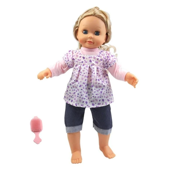Vardem Pvc Poşette En iyi Arkadaşım Mila Bebek 20 inç  S 666 ürün görseli 1