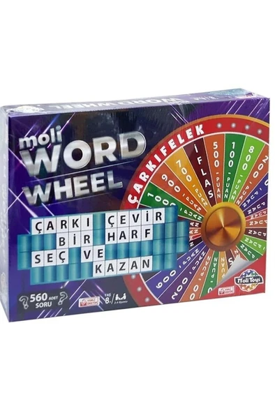 Moli Toys ÇarkıFelek Kutu Oyunu (Moli Word Wheel) ürün görseli 1