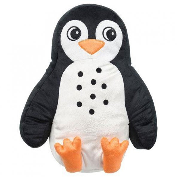 Peluş Oyuncak Penguen 40x32 cm MeridyenDukkan Yumuşak Oyuncak Siyah-Beyaz Sevimli Peluş ürün görseli 1
