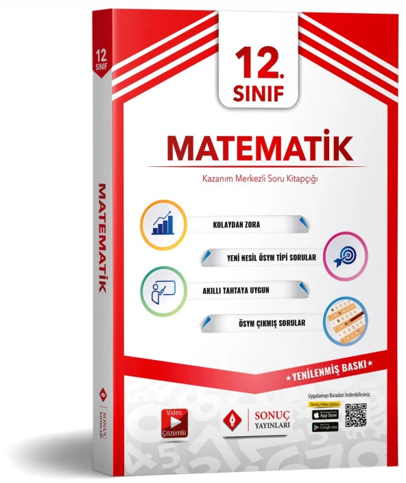 Sonuç Yayınları 12. Sınıf Matematik Modüler Set 2023 ürün görseli 1