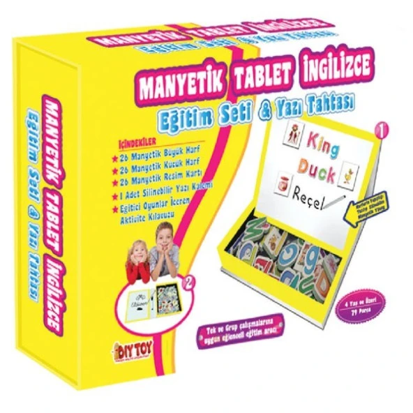 Manyetik Tablet İngilizce Seti 8418 ürün görseli 1