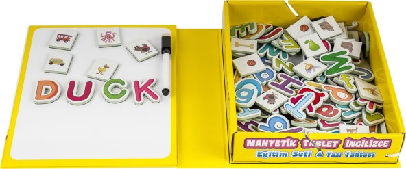 Manyetik Tablet İngilizce Seti 8418 - Resim 3