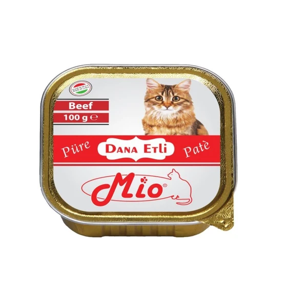 Mio Kedi Konservesi Dana Etli Püre 100 Gr ürün görseli 1