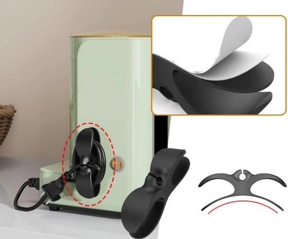 Çok Amaçlı Airfryer Kablo Sarma Aparatı 2 Adet ürün görseli 1