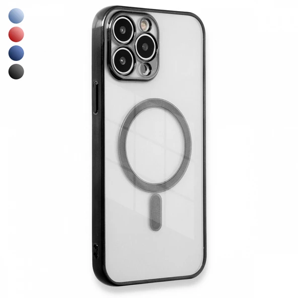 iPhone 11 Pro Kılıf Magsafe Özellikli Lazer Silikon Kapak ürün görseli 1