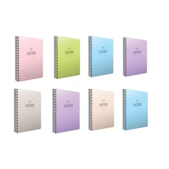 Gıpta Pastoral 60 Yp. A4 Spiralli Pp. Kapak Defter 6 Kareli + 2 Çizgili ürün görseli 1