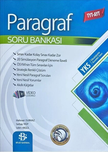 Bilgi Sarmal TYT AYT Paragraf Soru Bankası ürün görseli 1