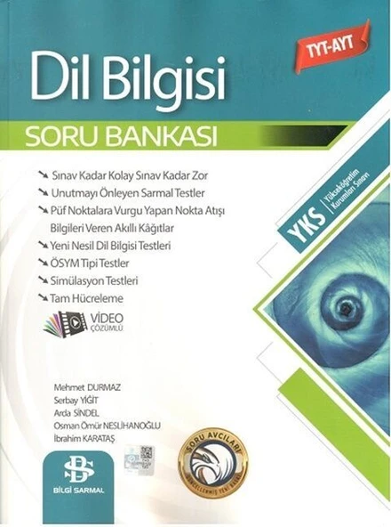 Bilgi Sarmal TYT AYT Dil Bilgisi Soru Bankası ürün görseli 1