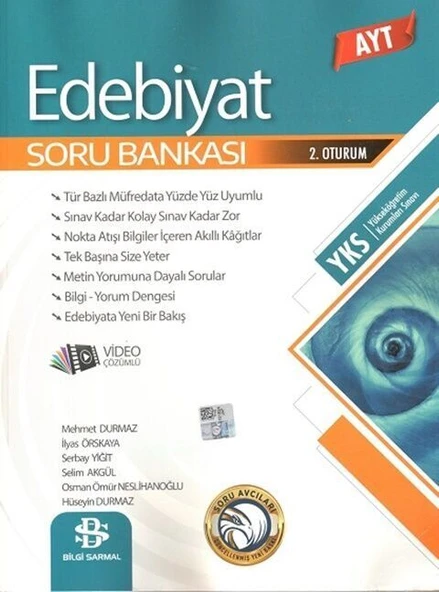 Bilgi Sarmal AYT Edebiyat Soru Bankası ürün görseli 1