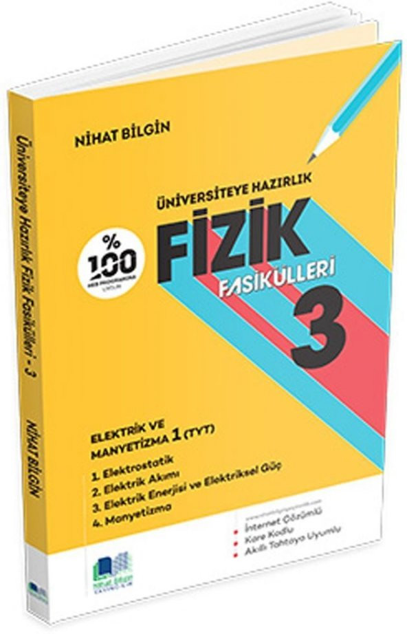 Nihat Bilgin Fizik Fasikülleri 3 Elektirik ve Manyezitma 1 ürün görseli 1